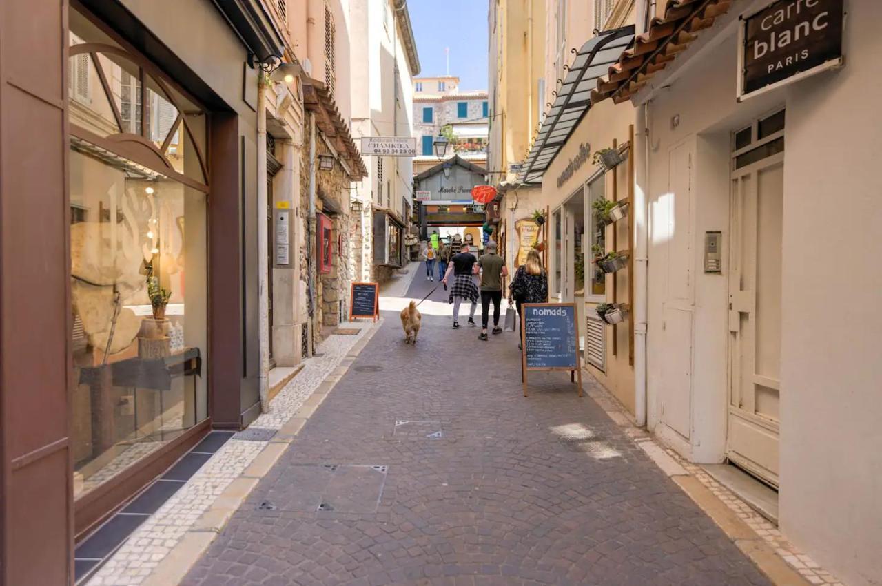 Luxe Duplex Studio Apt/Mezzanine/nr Shops&Cafes Antibes Esterno foto