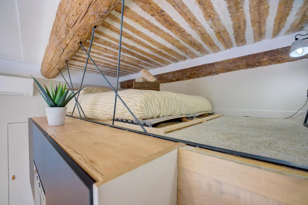 Luxe Duplex Studio Apt/Mezzanine/nr Shops&Cafes Antibes Esterno foto